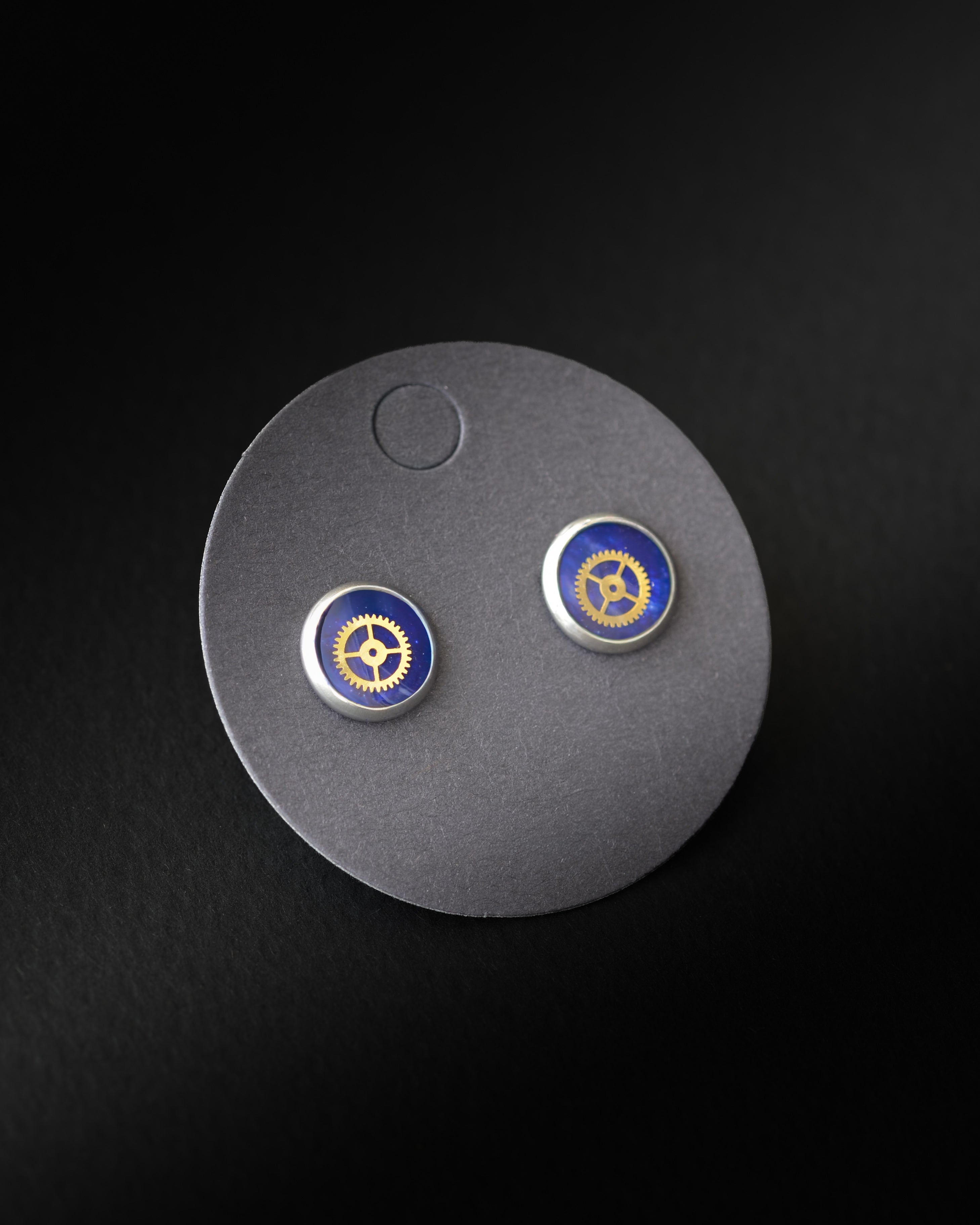 Cercei Hand-Painted Cobalt Halo