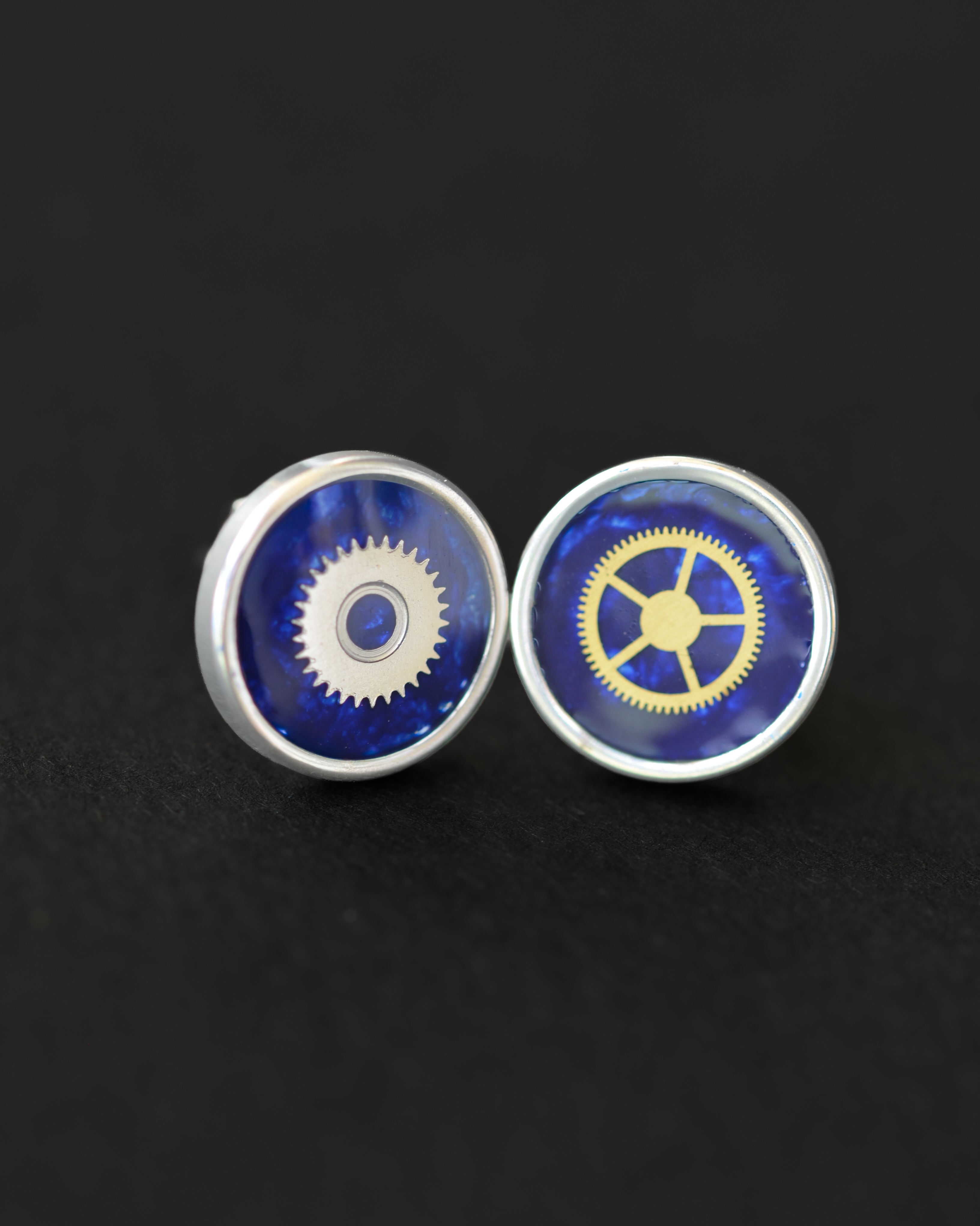 Cercei Hand-Painted Cobalt Gears