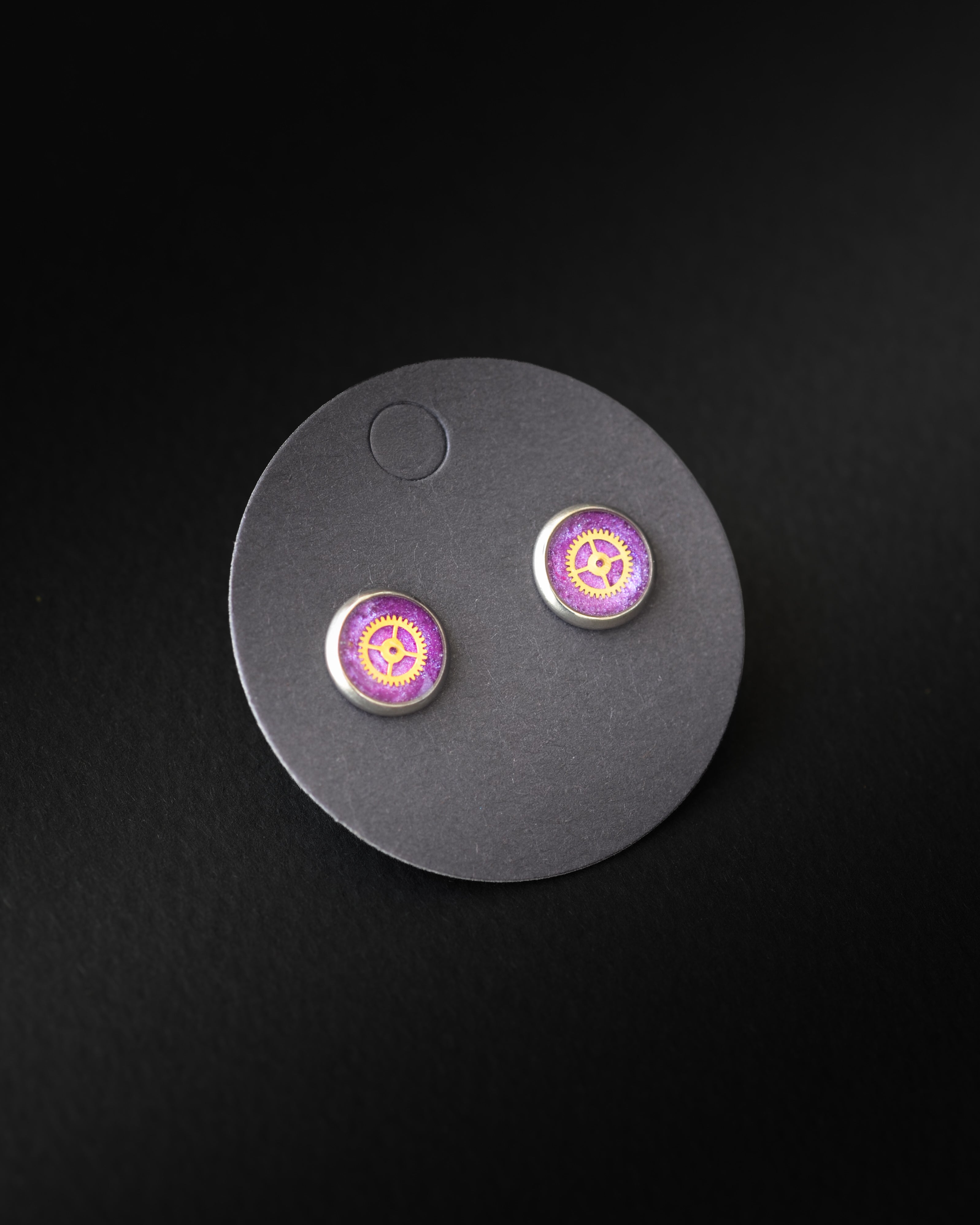 Amethyst Studs