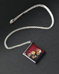 Garnet Mechanism Necklace