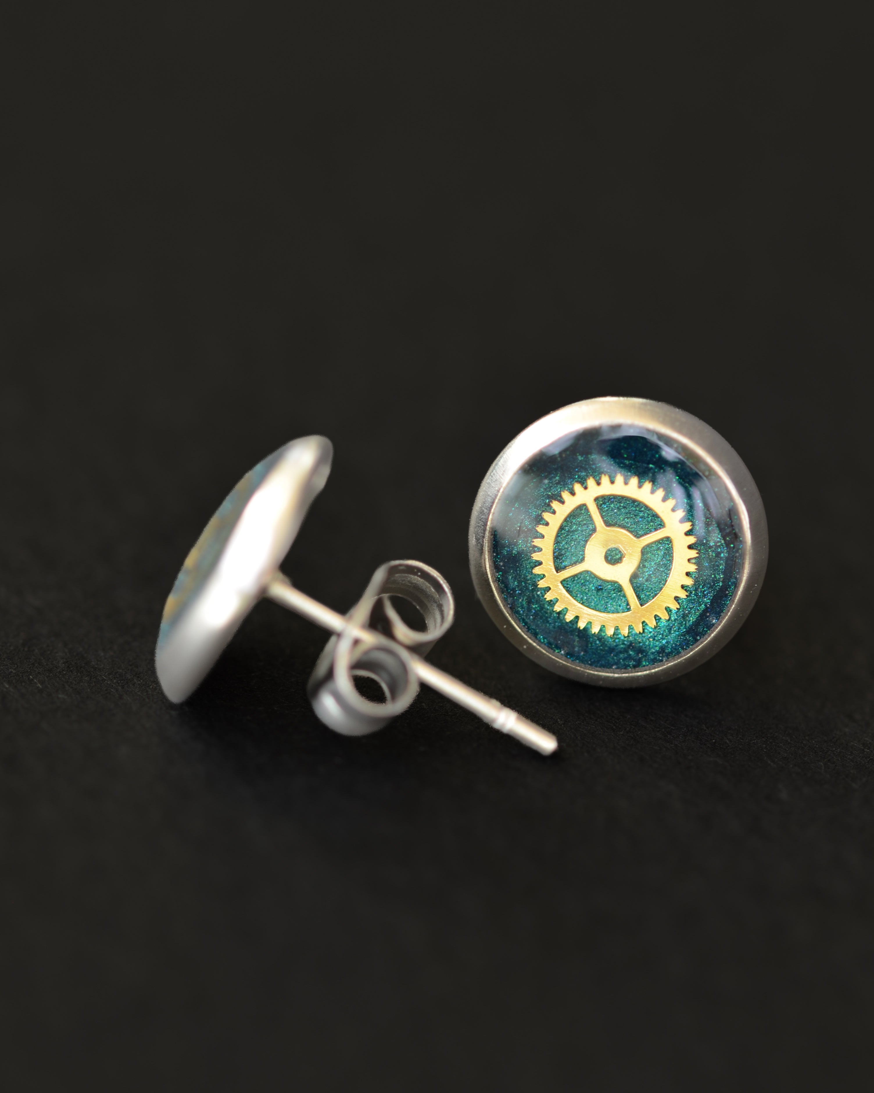 Verdigris Studs