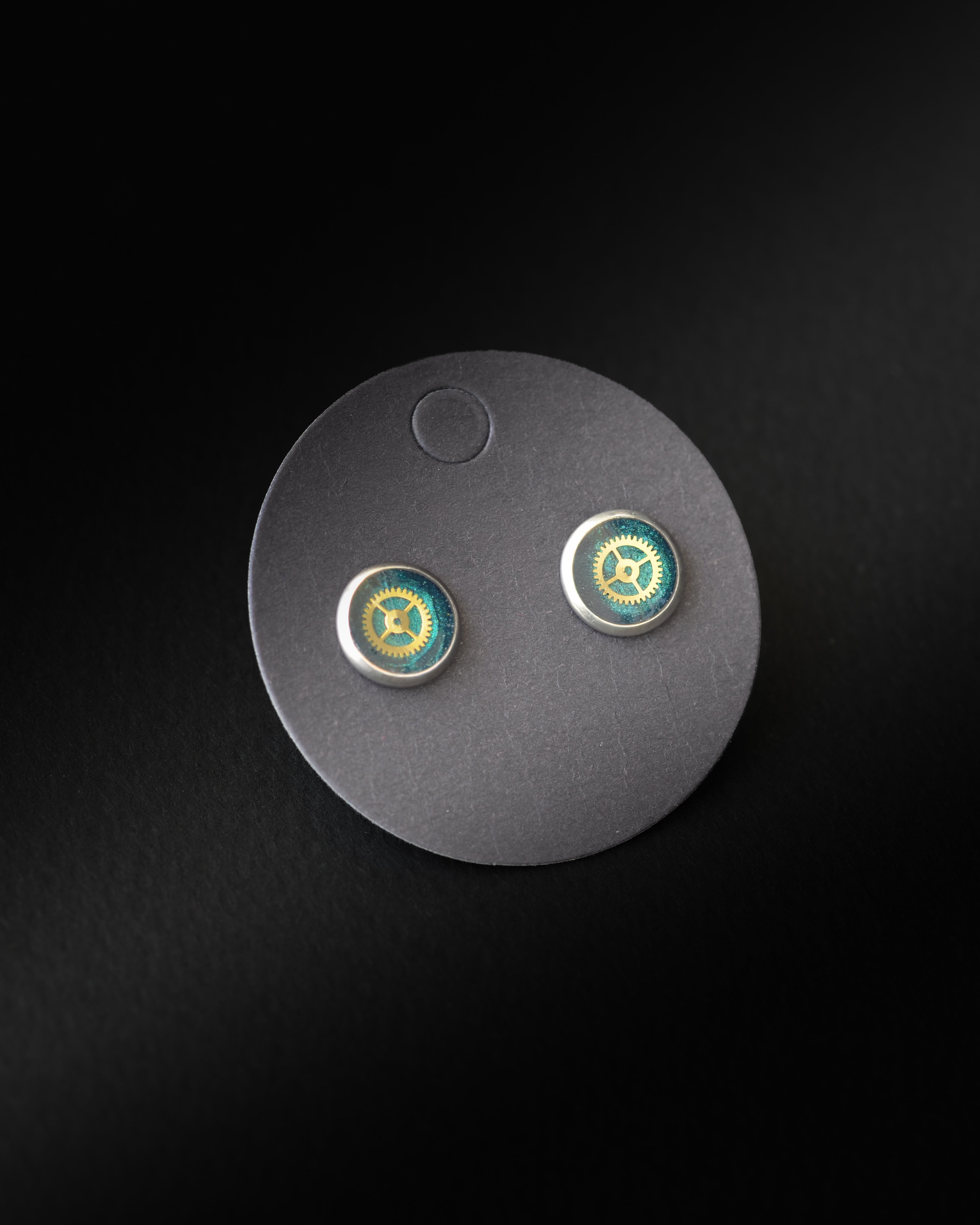 Verdigris Studs