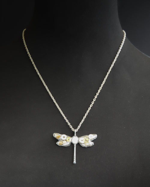 Colier Clockwork Dragonfly
