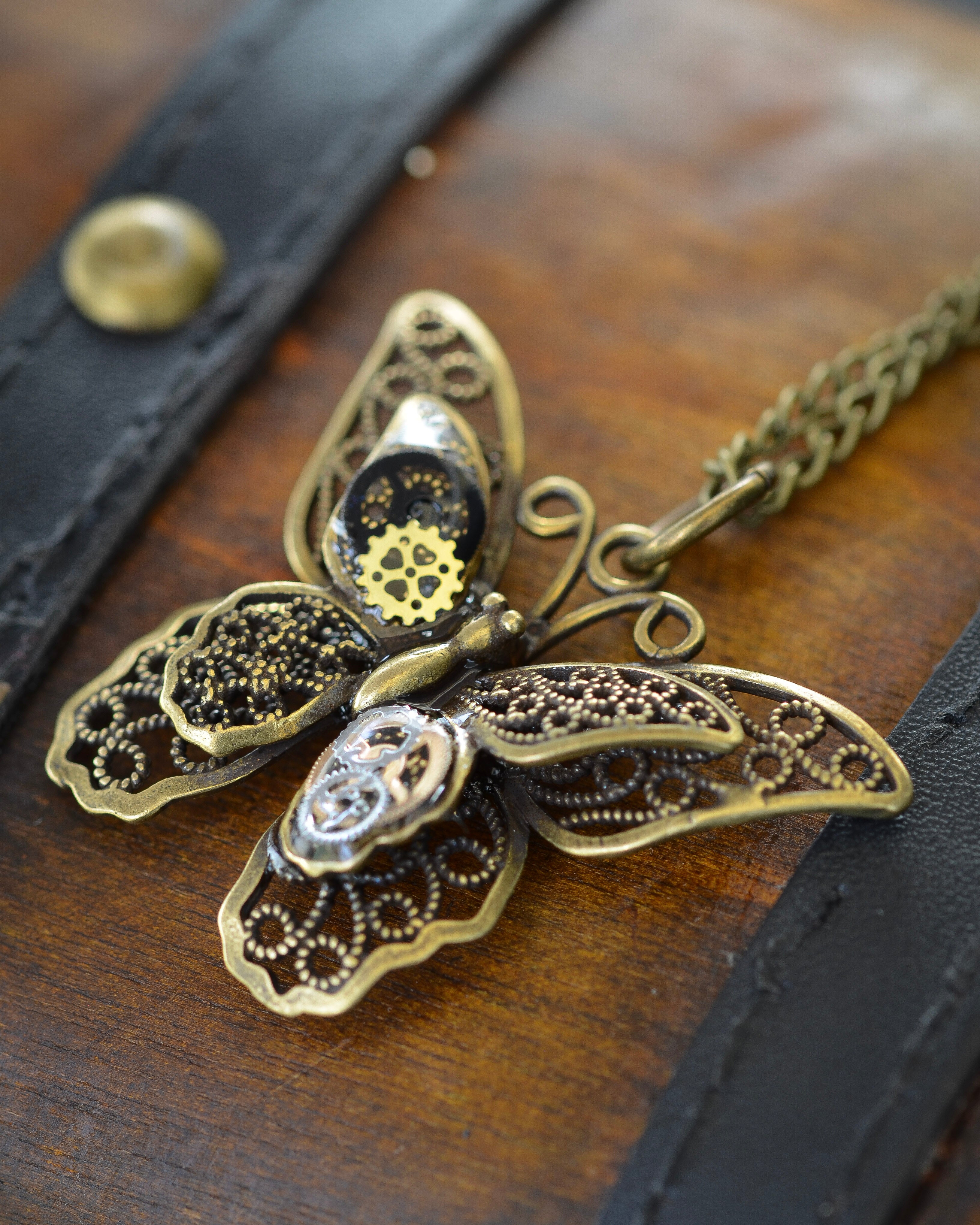 Antique Wing Necklace