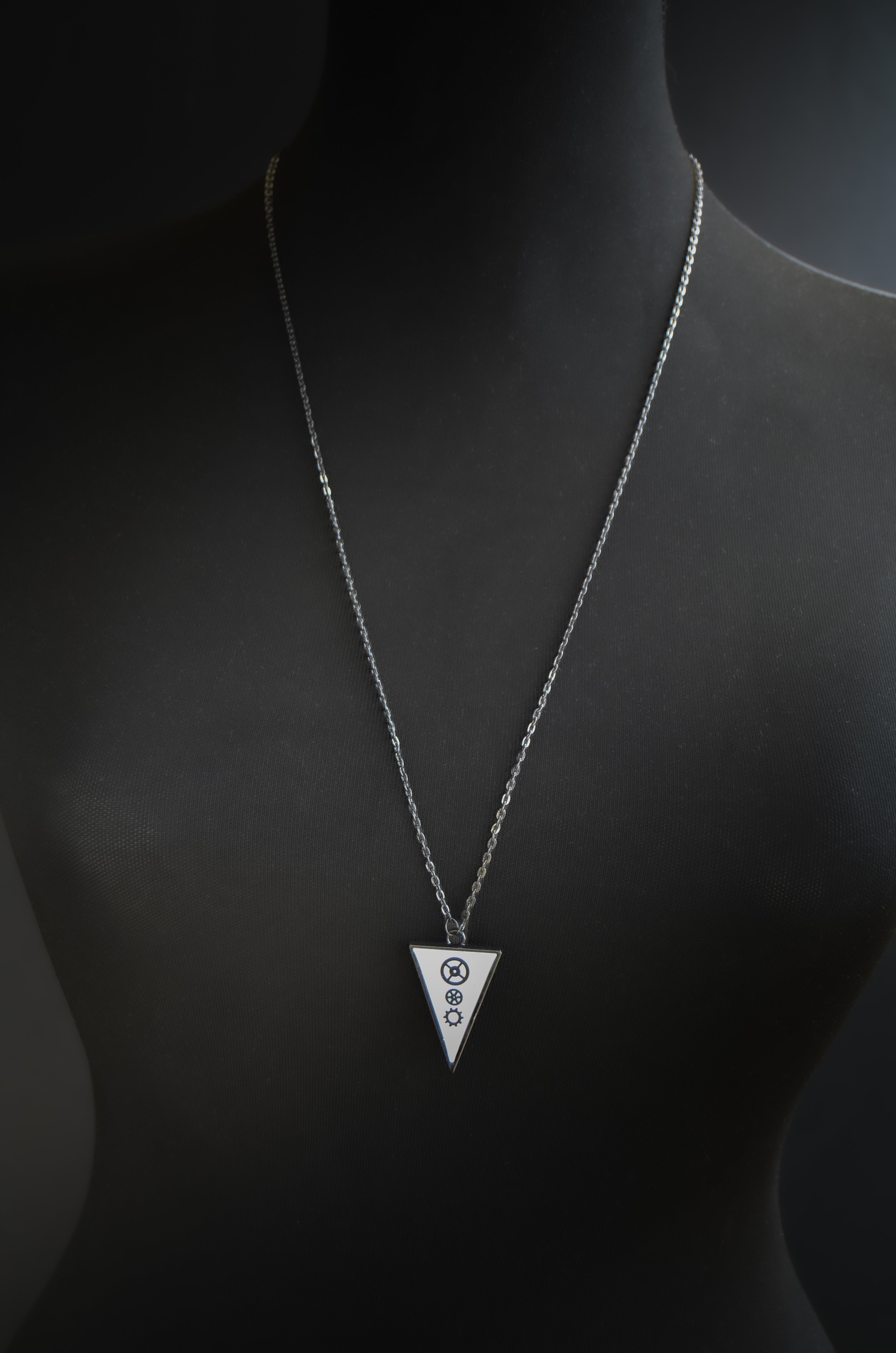 Descending Gears Necklace