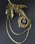 Autumn Gear Lapel Chain