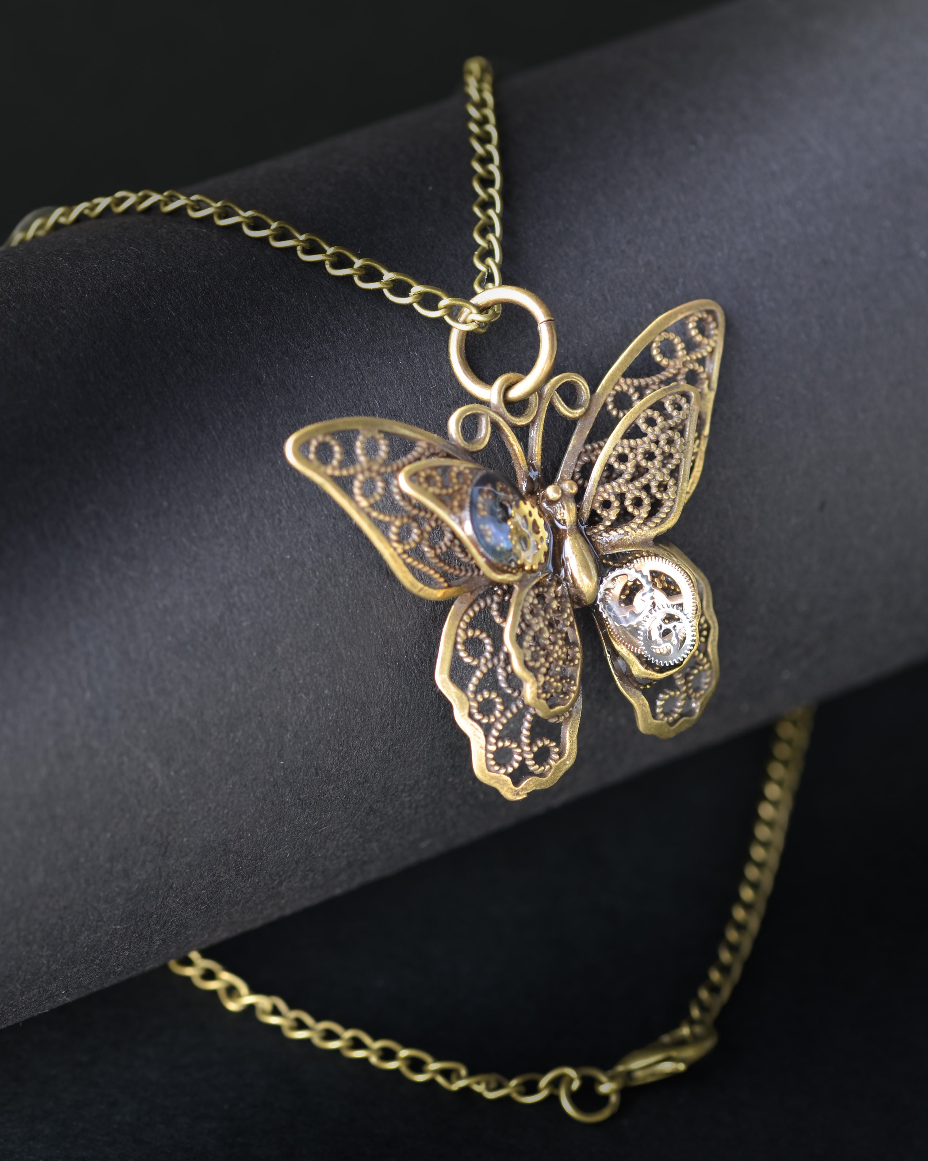 Antique Wing Necklace