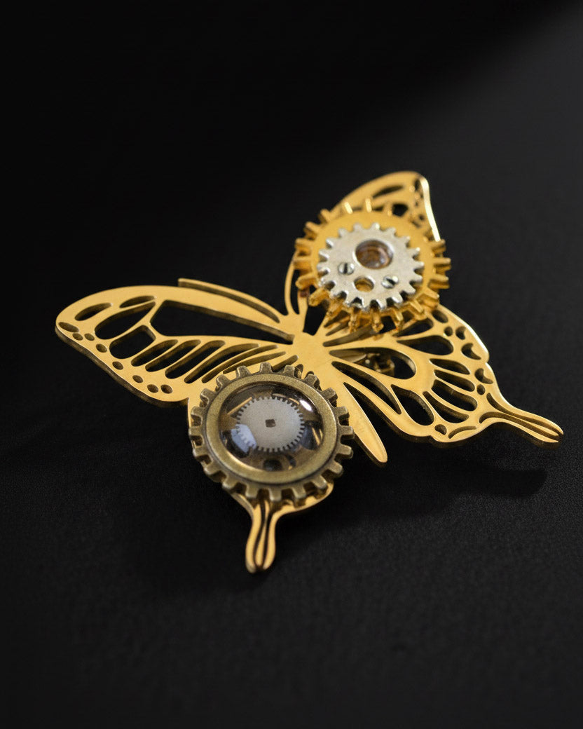 Silverline Butterfly Brooch